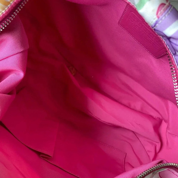 Coach Daisy Canvas Hobo Bag - Picture 9 of 10